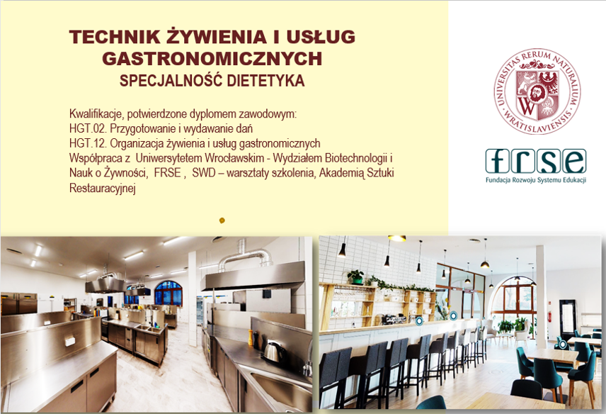 TECHNIK ŻYWIENIA I USŁUG GASTRONOMICZNYCH